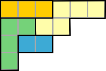 small border-strip tableau